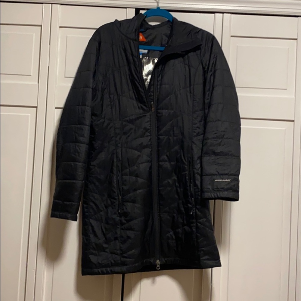 Black light weight winter coat